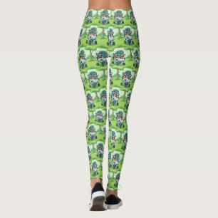 Legging Bulldogue Francês Französische Bulldogge Gêmeos