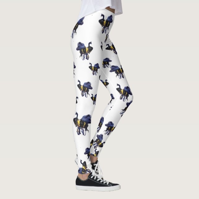 Legging Bumble Bee Maureen Girard Wings Buzz Primavera (Direita)
