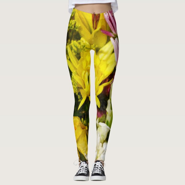 Legging Buquê De Feliz (Frente)