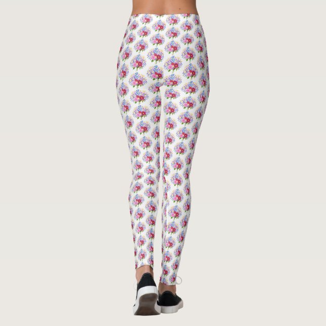 Legging Buquê de flores (Verso)