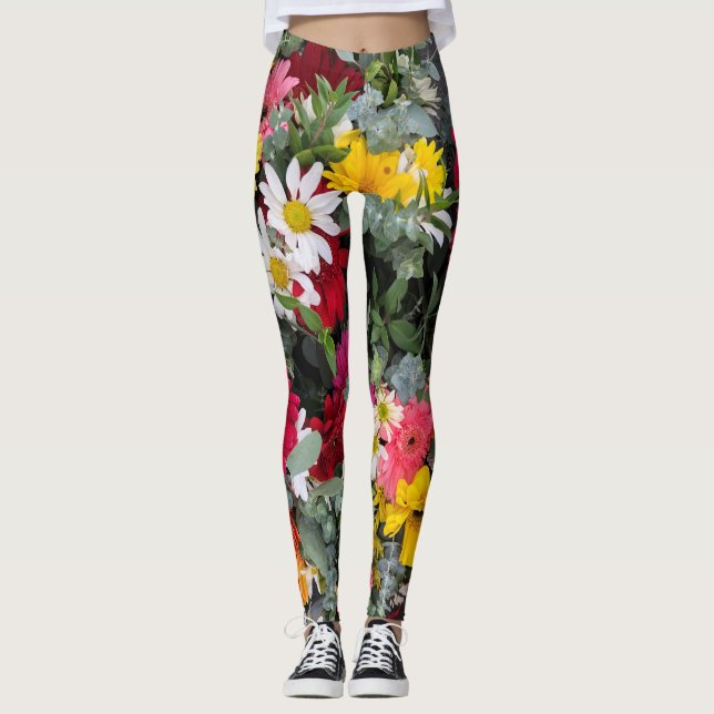 Legging Buquê de flores (Frente)