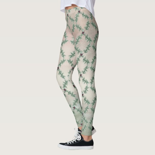 Legging Burgundy Berry Holly Pine Natal (Esquerda)
