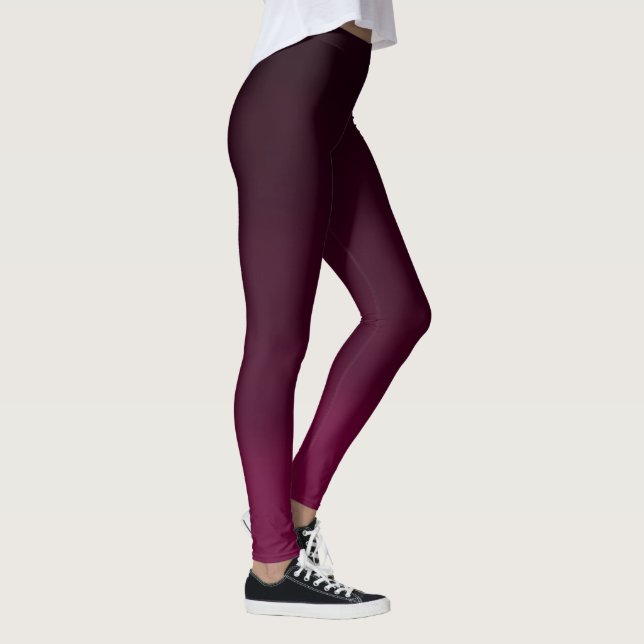 Legging Burgundy Waves  (Direita)