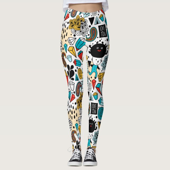 Legging Cabeça louca (Frente)