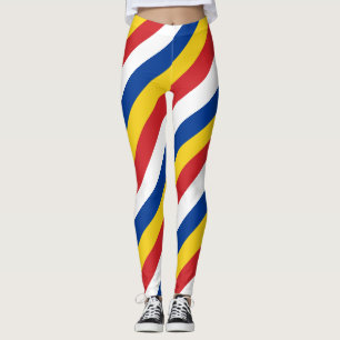 Legging Cabo Verde - Cores de Bandeiras Nacionais Strike