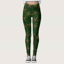 Legging Caçador e Céltico Dourado
