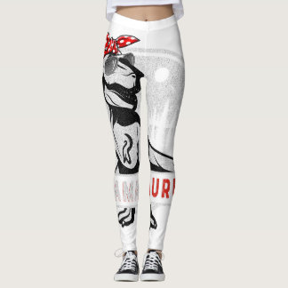 Legging Cachorro Dalmaciano Halloween FAZ Figurume Engraça