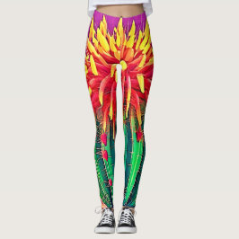 Legging Cactus Vibrante