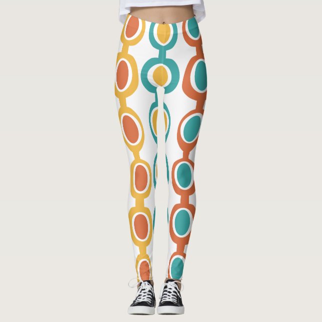 Legging Cadeia Moderna do Século médio (Frente)