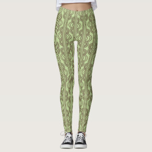 Legging Cadeias Oval Verde