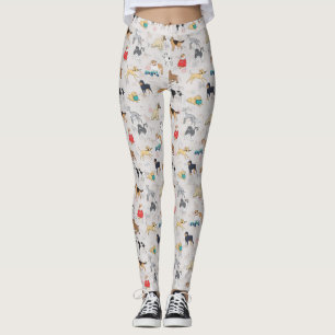 Legging Cães Bons Design Branco