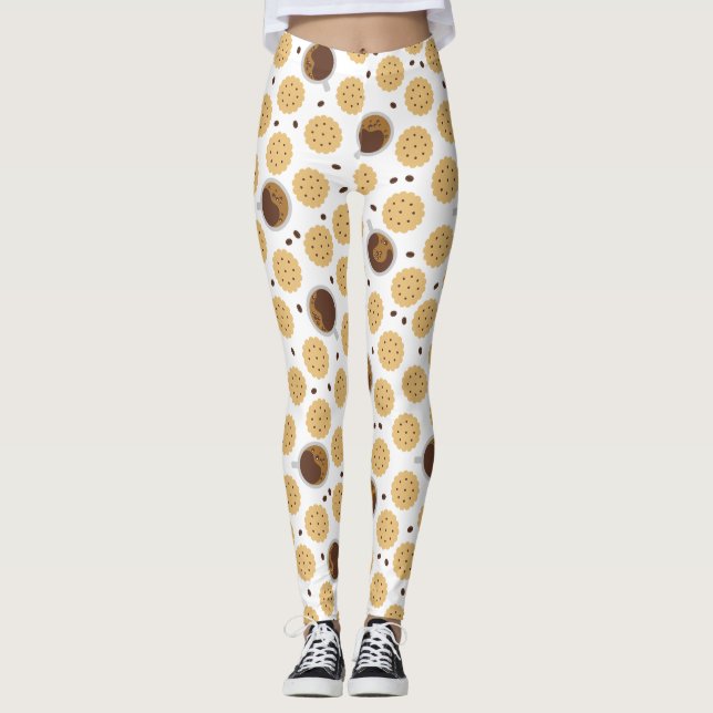 Legging Café e cookies (Frente)