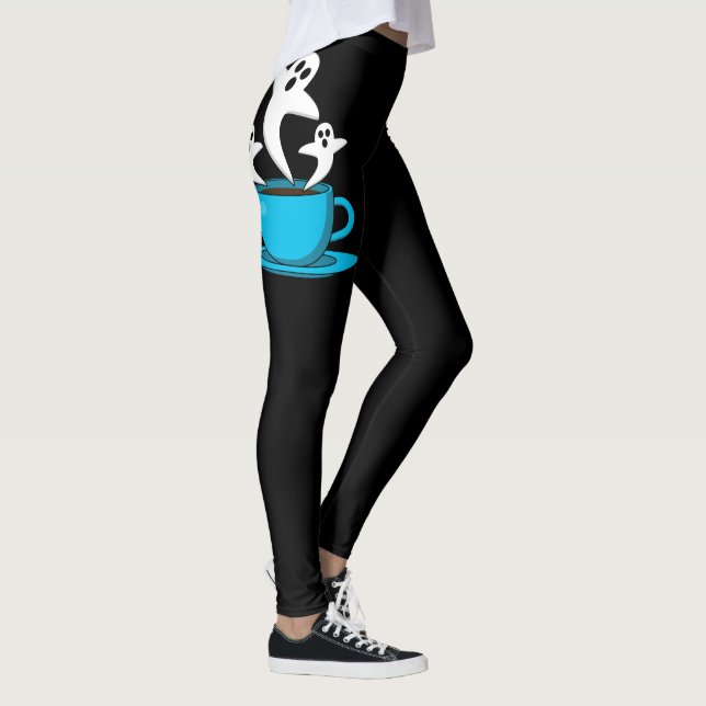Legging Café fumante fantasma (Direita)