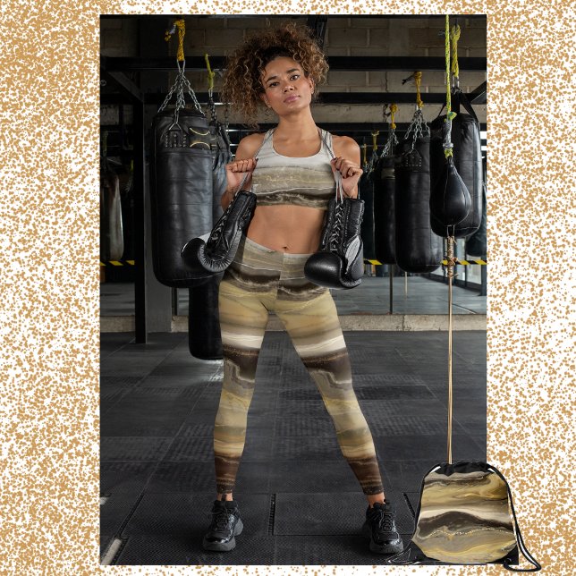 Legging Café Marmore Cute  (COFFEE MARBLE LEGGINS
great for fitness , yoga , running or just every day use.)