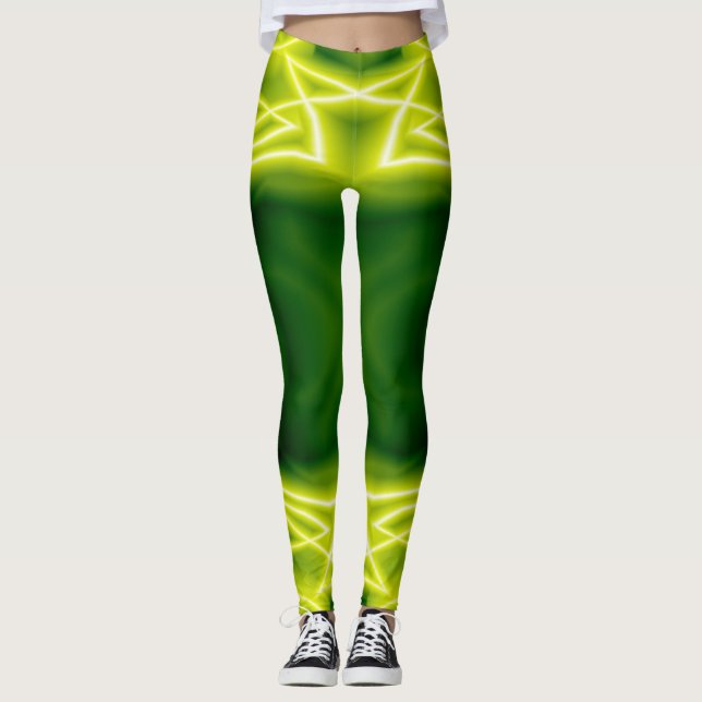 Legging Caixas verdes (Frente)