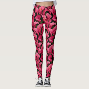 Legging Calas Lírio Pétala Presentes para Melhor Amigo Exe