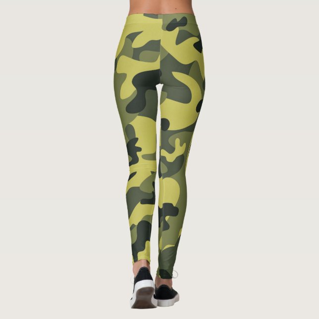 Legging Calçados de topo do Zipz personalizados, Homens do (Verso)