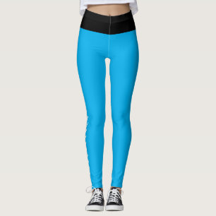 Legging Calças azuis de basebol ou de softball