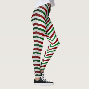 Legging Calças bonitos do traje do Natal das caneleiras d