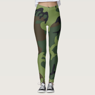 Legging Calças de caça militares da ioga de Camo,