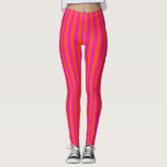 Legging Calças de exercício para mulheres, cor-de-laranja<br><div class="desc">Adoramos absolutamente a combinação de laranja e rosa quente. Vocês estão vendo isto aqui em uma risca vertical divertida em um par das pernas de nossas mulheres. Vista-os à sua classe de rotação, à sua classe de ioga ou à sua formação de barre. Coloque-os em bicicleta pela cidade ou só...</div>
