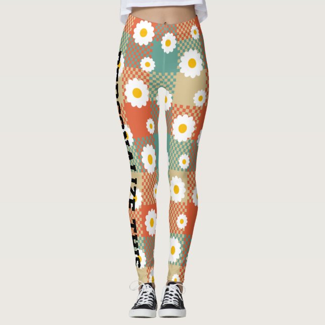 Legging Calças de ioga personalizadas (Frente)