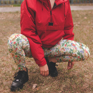 Legging Calças de Pajama de Natal Festivo