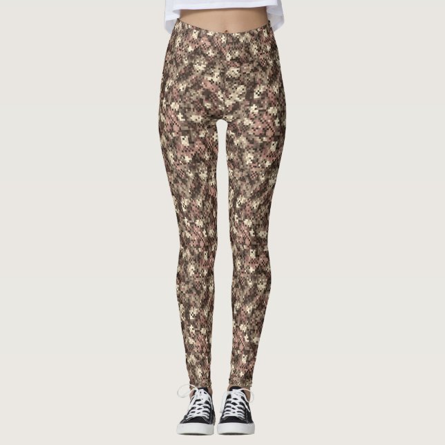 Legging Calças de Treino Presentes de Natal para Mulher Ca (Frente)
