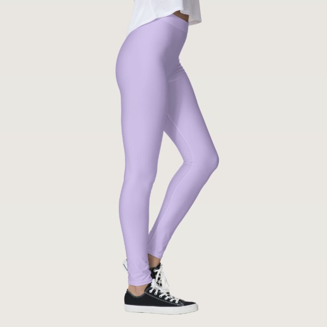 Legging Calças de Yoga Lavender Mist (Direita)