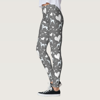 Legging Calças do cão de Lularoe das caneleiras do galgo
