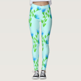 Legging Calças Florais na moda
