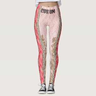 Legging Calças Gym Tights Women Estilo & Shimmer
