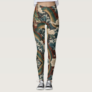 Legging Calças Jade Dragon