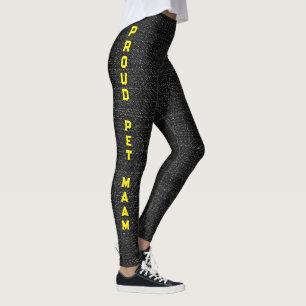 Legging Calças Jeans Pretas Faux Modernas Feitas sob Medid
