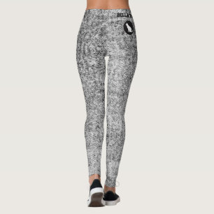Legging Calças Jeans Pretas Velhas de Ganga Falsa Personal