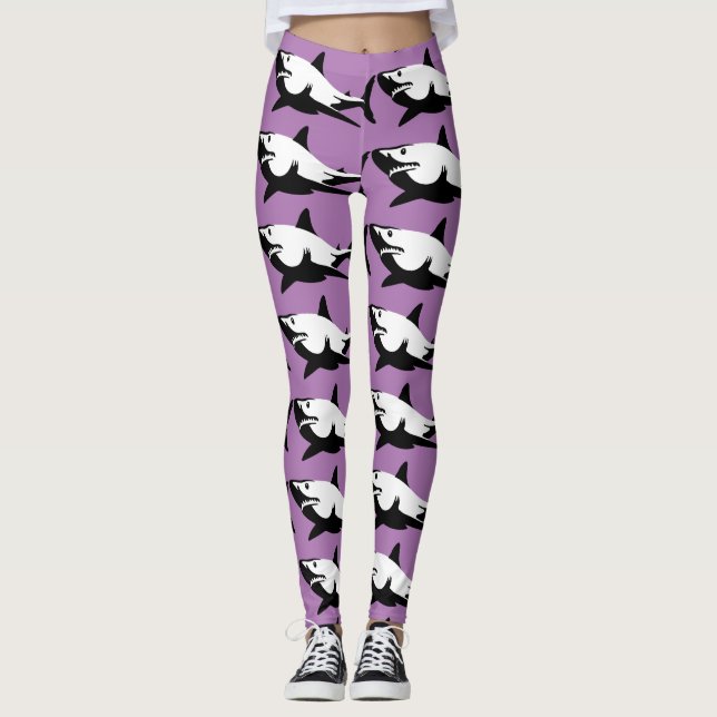 LEGGING CALÇAS SHARK YOGA (Frente)