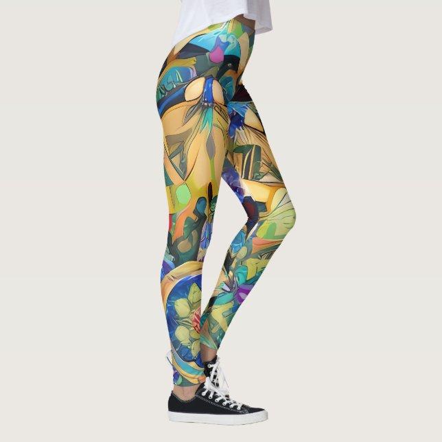 Legging Caleidoscópio Cosmico (Direita)