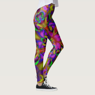 Legging Caleidoscópio Fractal - Apofólise II + as suas ide