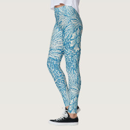 Legging Calêndula por William Morris, Flores de Jardim Vin