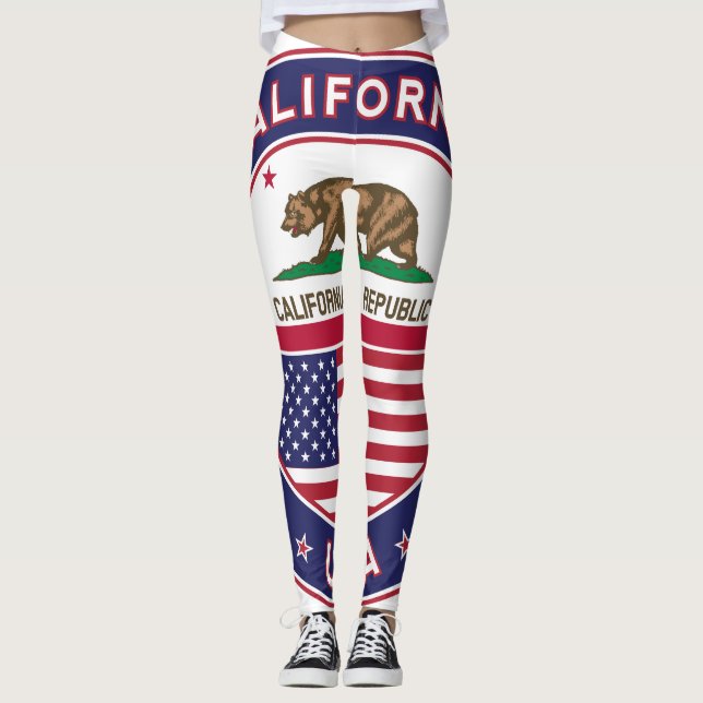 Legging California, USA States (Frente)