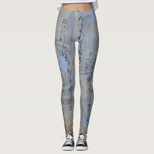 Legging Caligrafia em Arte Silvana (Frente)