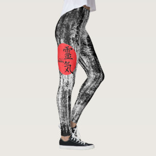 Legging Caligrafia Reiki e Palavra 1