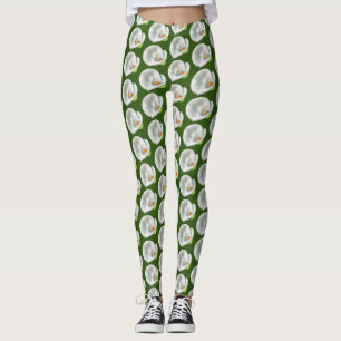 Legging Calla Lilly Pattern