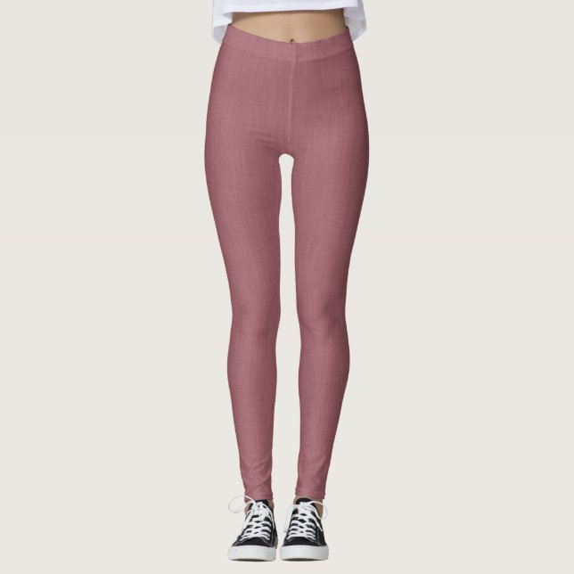 Legging Calm & simple visual mauve textured background  (Frente)