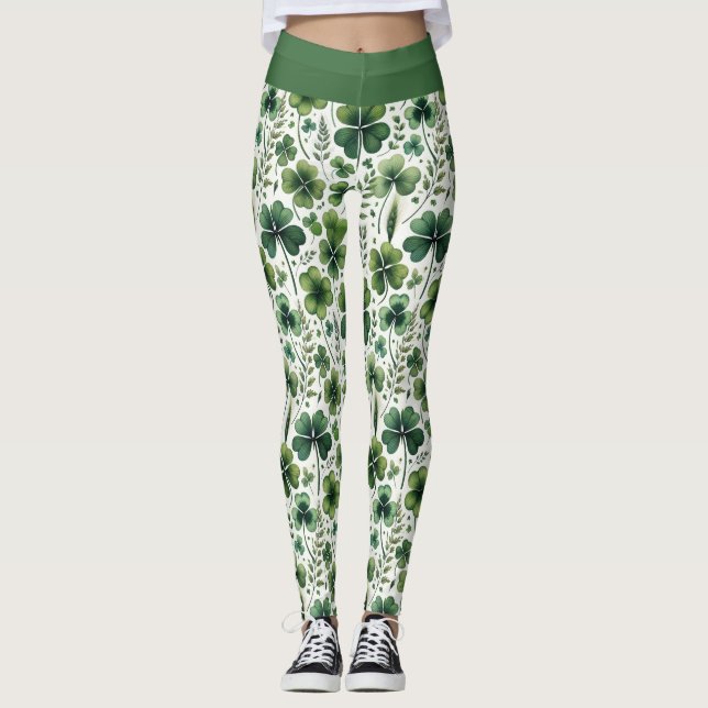 Legging Calming Clovers (Frente)