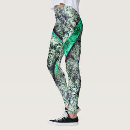 Legging Camada desorganizada russa de carbono sobre a aqua