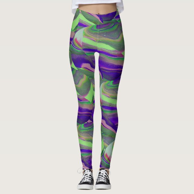 Legging Camadas de argila 3 (Frente)