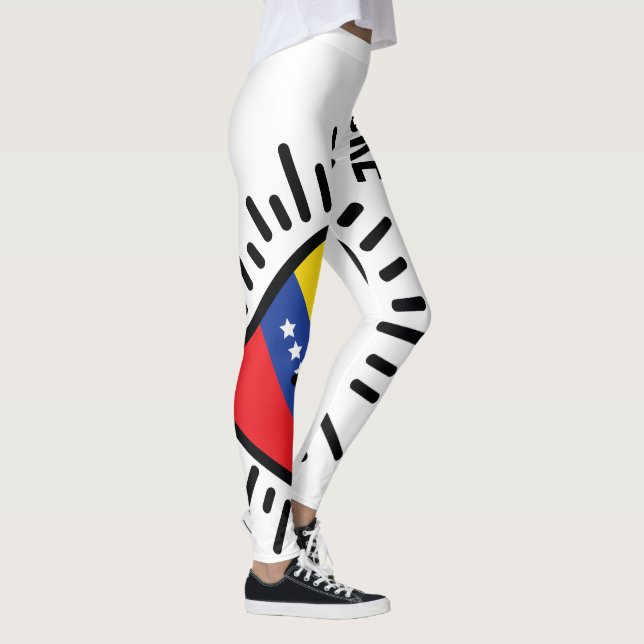 Legging caminhada com seu coração venezuelano (Direita)