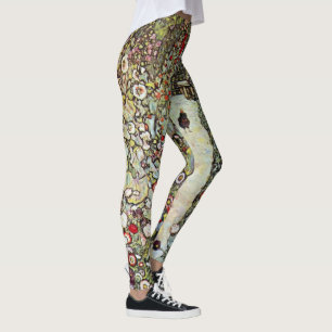 Legging Caminho do Jardim com Galinhas, Gustav Klimt, Art 