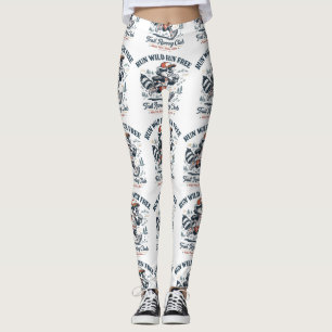 Legging Camiseta do Clube de Corrida de Trilha Run Wild Ru